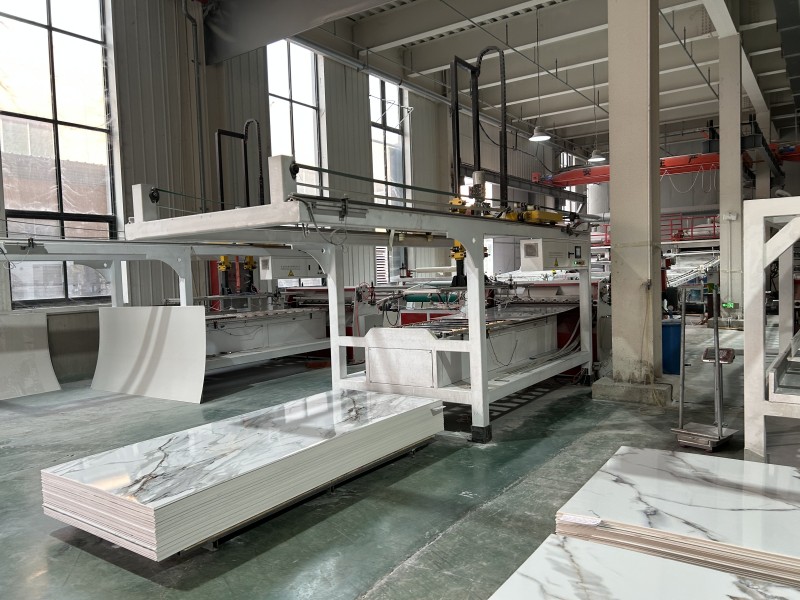 Huida Decor Inaugurates State-of-the-Art UV Marble Sheet Production Line!