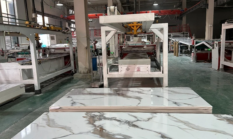 Huida Decor Inaugurates State-of-the-Art UV Marble Sheet Production Line!