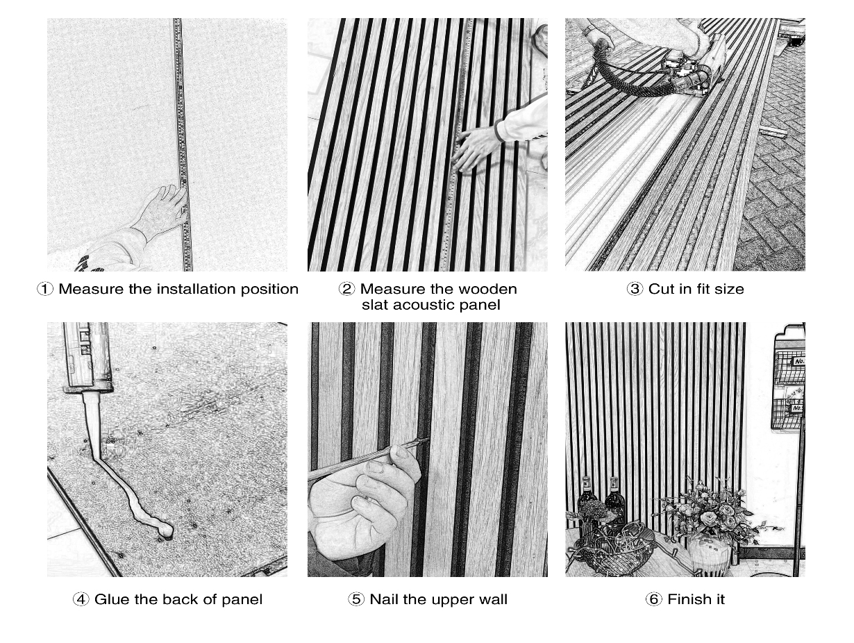 Acoustic Slat Panel
